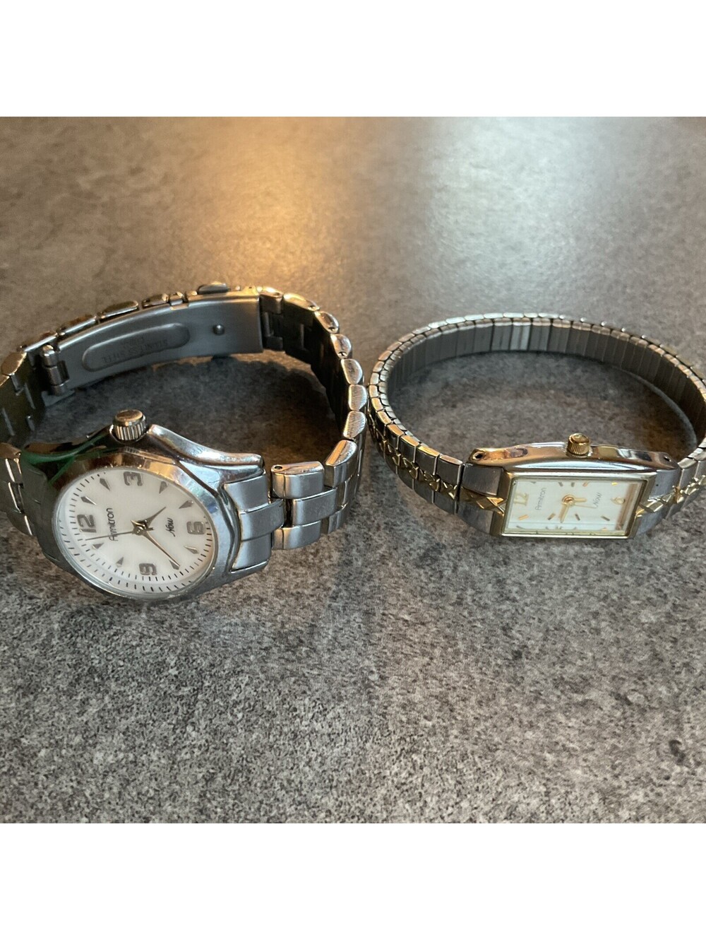 Pair Of Vintage Womens Watches Armitron Both Run Great A7